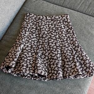 NWT Carven black & white skirt
